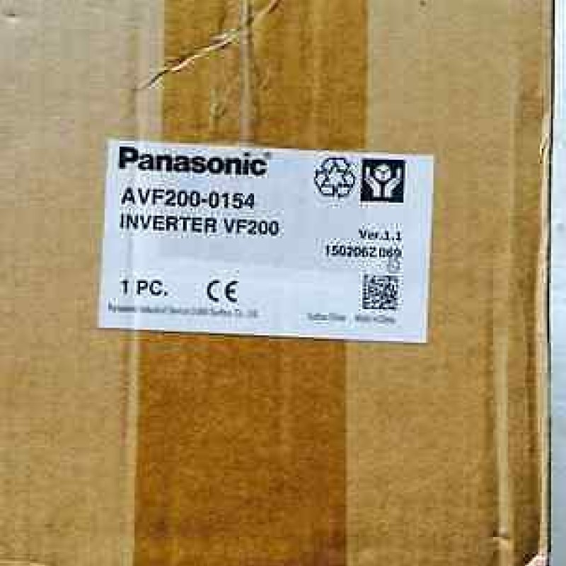 AVF200-0154 Panasonic VFD input 3 Ph 380V 4A 1.5KW 400Hz for Textile Machine 1 year Warranty