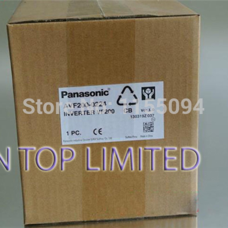 AVF200-0224 Panasonic VFD input 3 Ph 380V 5.5A 2.2KW 400Hz for Textile Machine 1 year Warranty