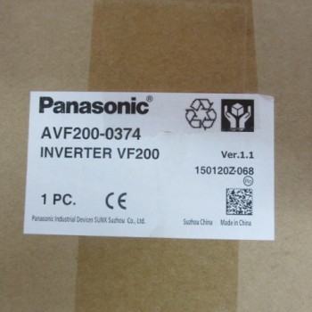 AVF200-0374 Panasonic VFD input 3 Ph 380V 8.7A 3.7KW 400Hz for Textile Machine 1 year Warranty