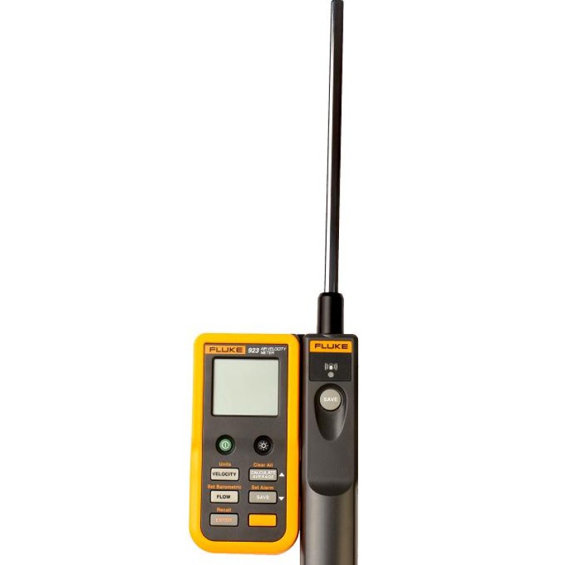 Air Velocity Meter Hotwire Anemometer Detachable Handheld Air temperature flow rate FLUKE923 FLUKE NEW