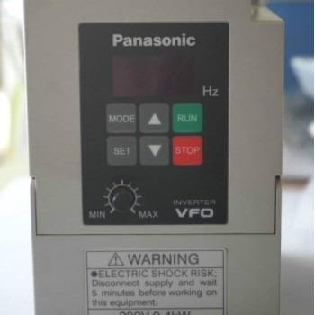 BFV00042GK Panasonic VFD input 1 Ph 220V 2.4A 0.4KW 250Hz 1 year Warranty