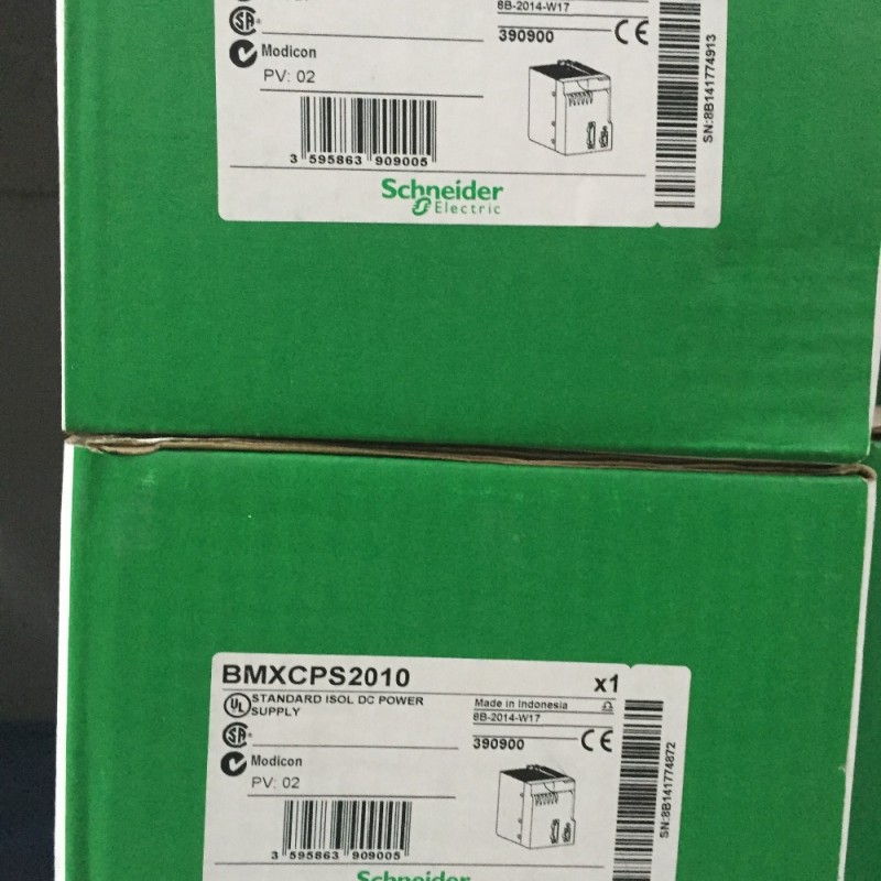 BMXCPS2010 Schneider PLC Power Supply Module M340 24 VDC 16.8 W Original Brand NEW