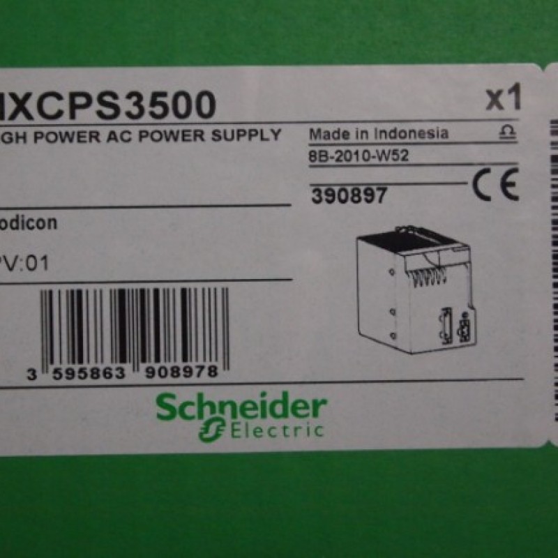 BMXCPS3500 Schneider PLC Power Supply Module M340 100-240VAC 36W Original Brand NEW