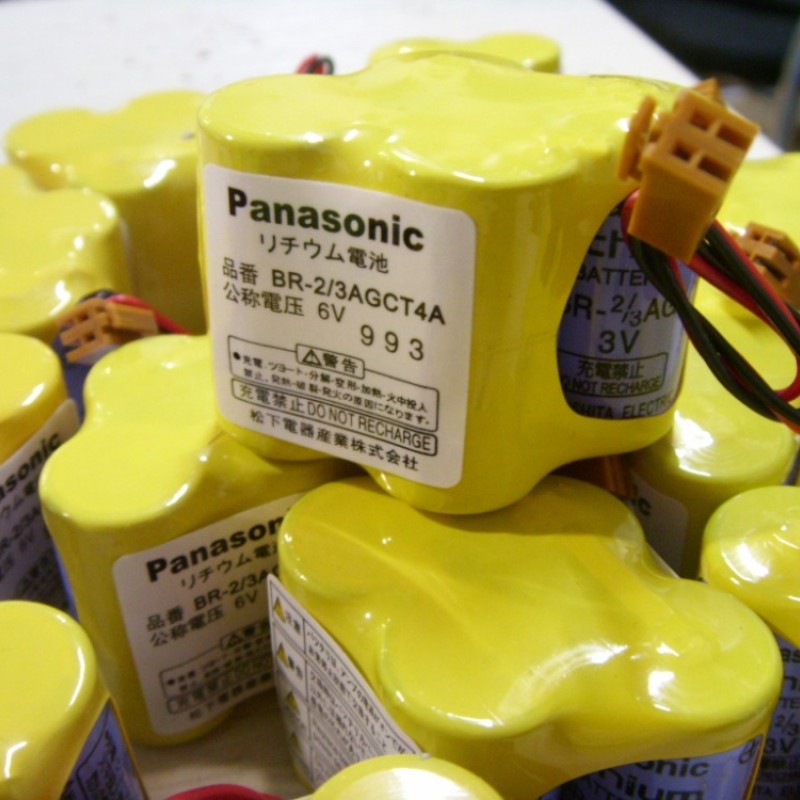 BR-2/3AGCT4A Lithium battery for Panasonic PLC numerical control and IPC 6V