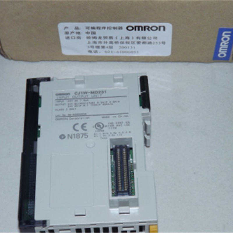 CJ1W-MD231 PLC OMRON I/O 16 point 250VAC/24VDC Original brand new