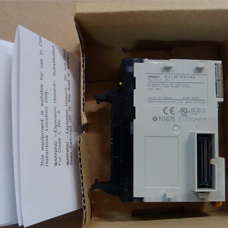 CJ1W-OD262 PLC OMRON I/O 64 output point 12-24VDC Original brand new