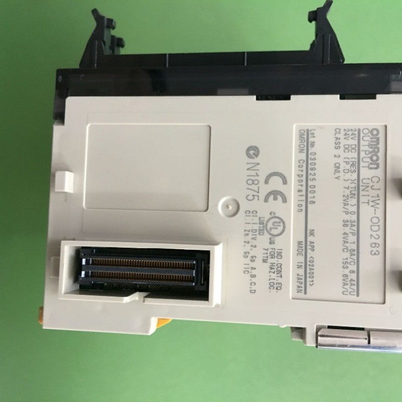 CJ1W-OD263 PLC OMRON I/O 64 output point 12-24VDC Original brand new