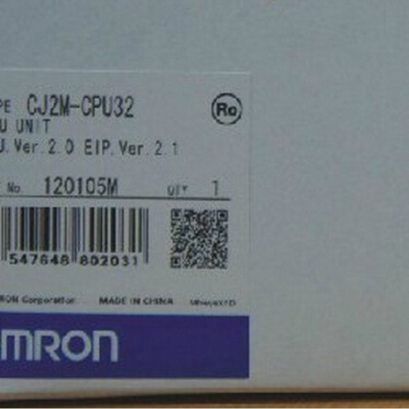 CJ2M-CPU32 PLC OMRON CPU EtherNet/IP 10K steps Original brand new