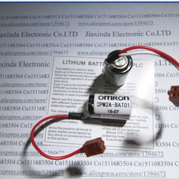 CPM2A-BAT01 Lithium battery(ER3V/3.6V) for Omron CPM2A/CQM1H PLC with plug