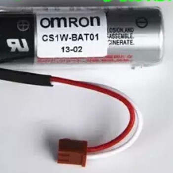 CS1W-BAT01 Lithium battery(ER17500V/3.6V) for Omron CP1H/CS1/CJ1/NT631 with plug