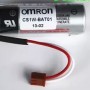 CS1W-BAT01 Lithium battery(ER17500V/3.6V) for Omron CP1H/CS1/CJ1/NT631 with plug