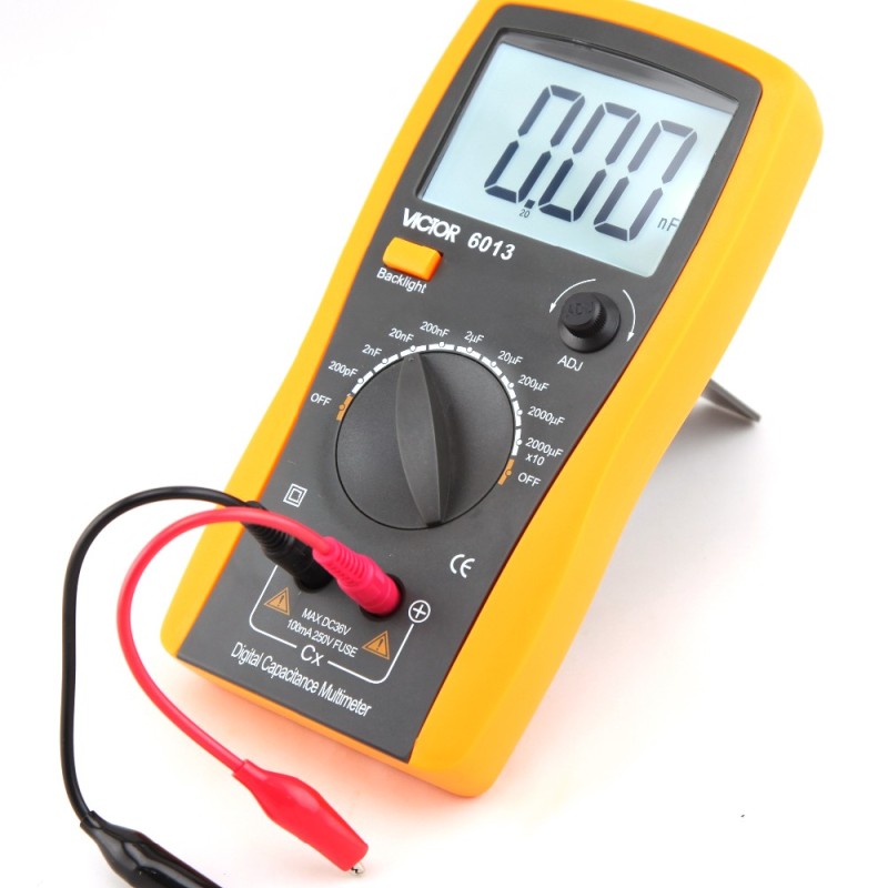 Capacitance Meter 3 1/2 VC6013 VICTOR