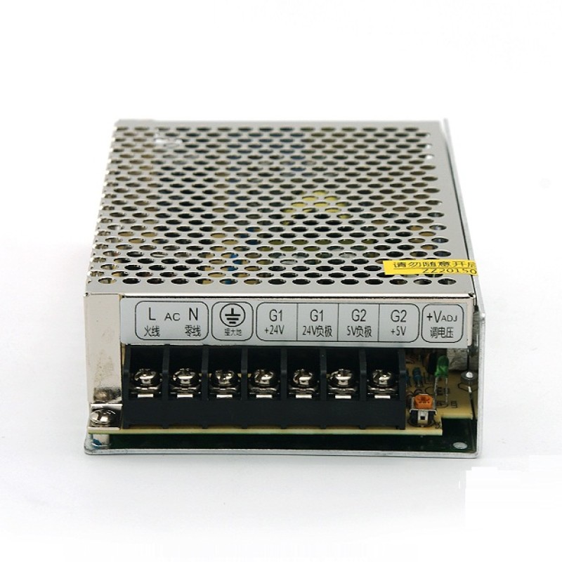 D-50B MEAN WELL 50W 5V6A +24V1A Dual Output Switching Power Supply