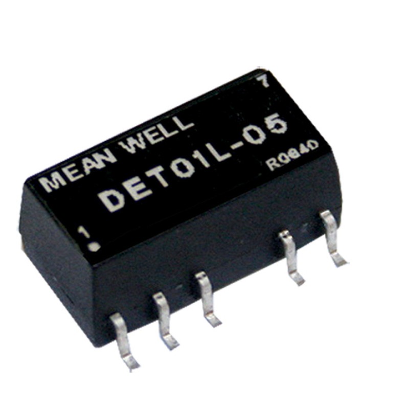 DET01M-05 MEAN WELL 1W 12VUnregulated Dual Output DC-DC Converter Module Power