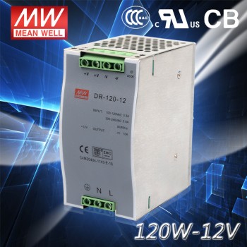 DR-120-12 MEAN WELL 120W 12V10A Single Output Switching Power Supply