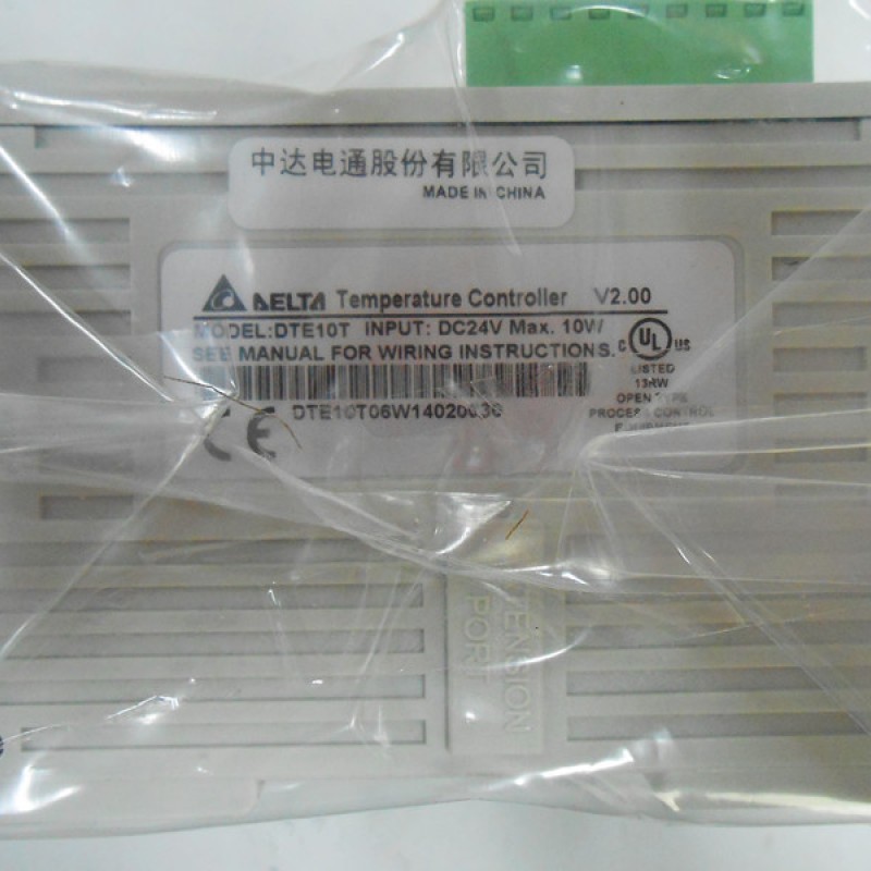 DTE10T Delta Temperature Controller main unit Input 24VDC 4-channel TC RS-485 New