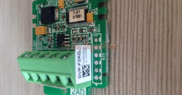Bit Resolution Plc DVP-F2AD Delta PLC 2 point AI 12-bit resolution Function card Original ...