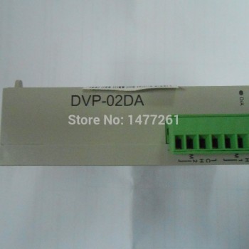 DVP02DA-S Delta PLC 2 point 12-bit resolution Analog I/O module Original brand new