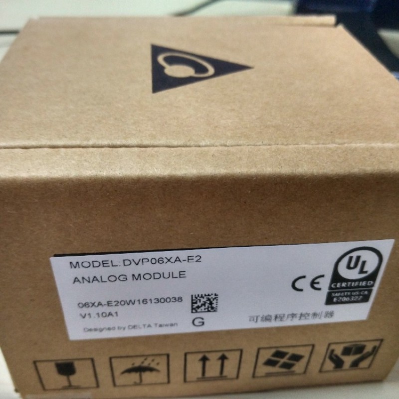 DVP06XA-E2 Delta PLC 4AI 2AO 14-bit resolution Analog I/O Module Original brand new