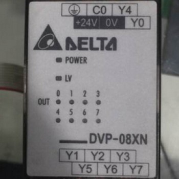 DVP08XP11T Delta PLC 4DI 4DO transistor output Digital Module Original brand new