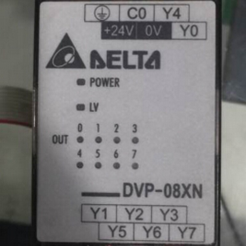 DVP08XP11T Delta PLC 4DI 4DO transistor output Digital Module Original brand new