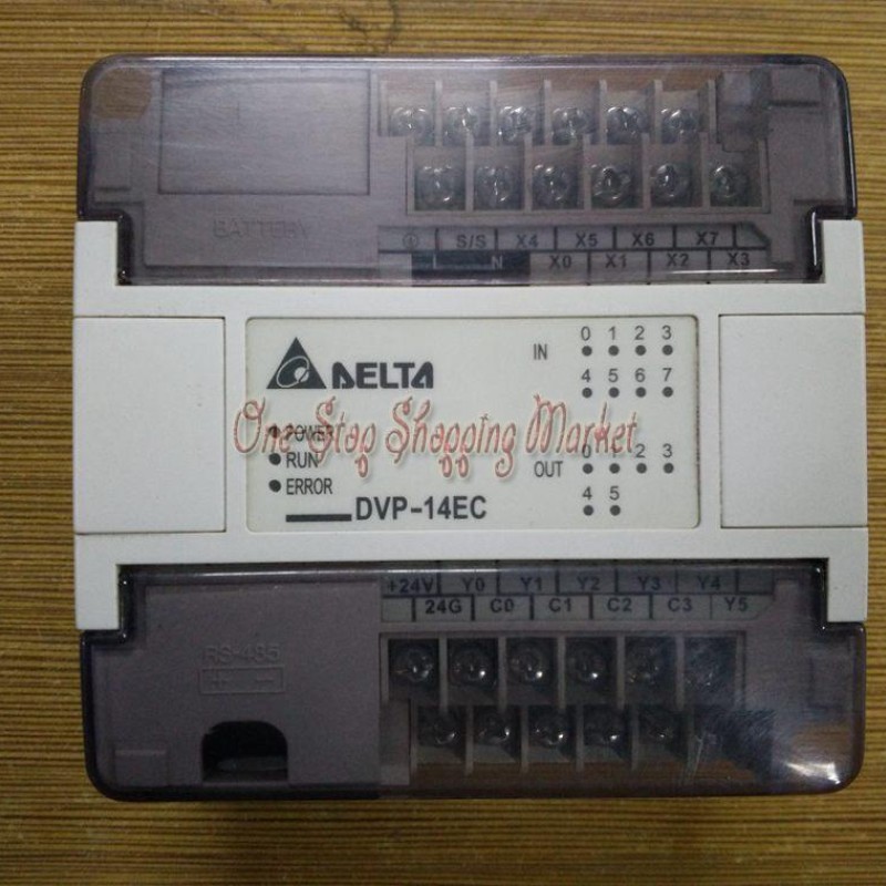 DVP14EC00R2 Delta PLC 100-240VAC 8DI 6DO Standard Original brand new