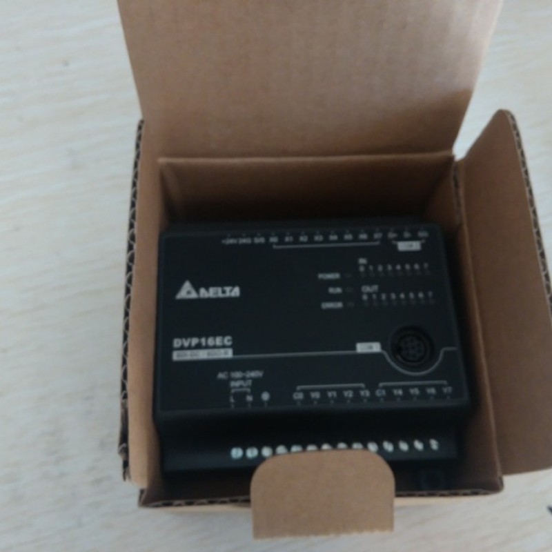 DVP16EC00T3 Delta PLC 100-240VAC 8DI 8DO transistor Standard Original brand new