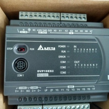 DVP16ES200T Delta PLC 100-240VAC 8DI 8DO transistor output Standard Original brand new