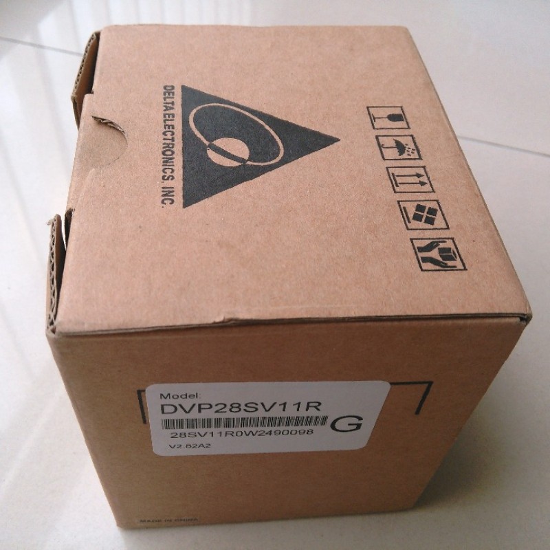 DVP28SV11R Delta PLC 24VDC 16DI 12DO relay output Functional Original brand new