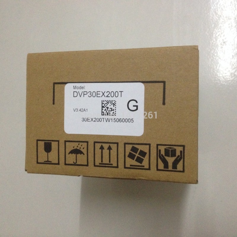 DVP30EX200T Delta PLC 100-240VAC DI16 DO10 transistor DI3 DO1 analog Extension Module Original brand new