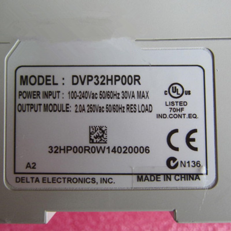 DVP32HP00R Delta PLC 16DI 16DO relay Extension Module Original brand new