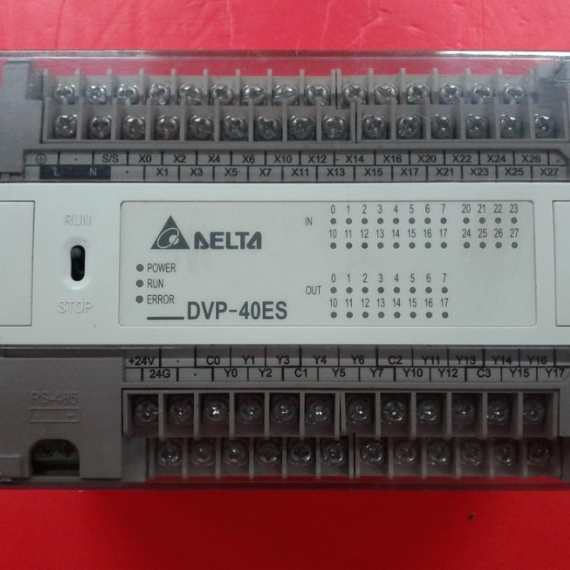 DVP40ES00R2 Delta PLC 100-240VAC 24DI 16DO relay output Standard Original brand new
