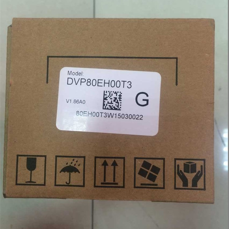 DVP80EH00T3 Delta PLC 100-240VAC 40DI 40DO transistor output Standard Original brand new