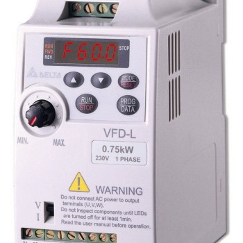Delta Inverter VFD drive VFD007L21A 1Phase 220V 0.75kW 1HP 1~400Hz Wood cutting &Wire drawing