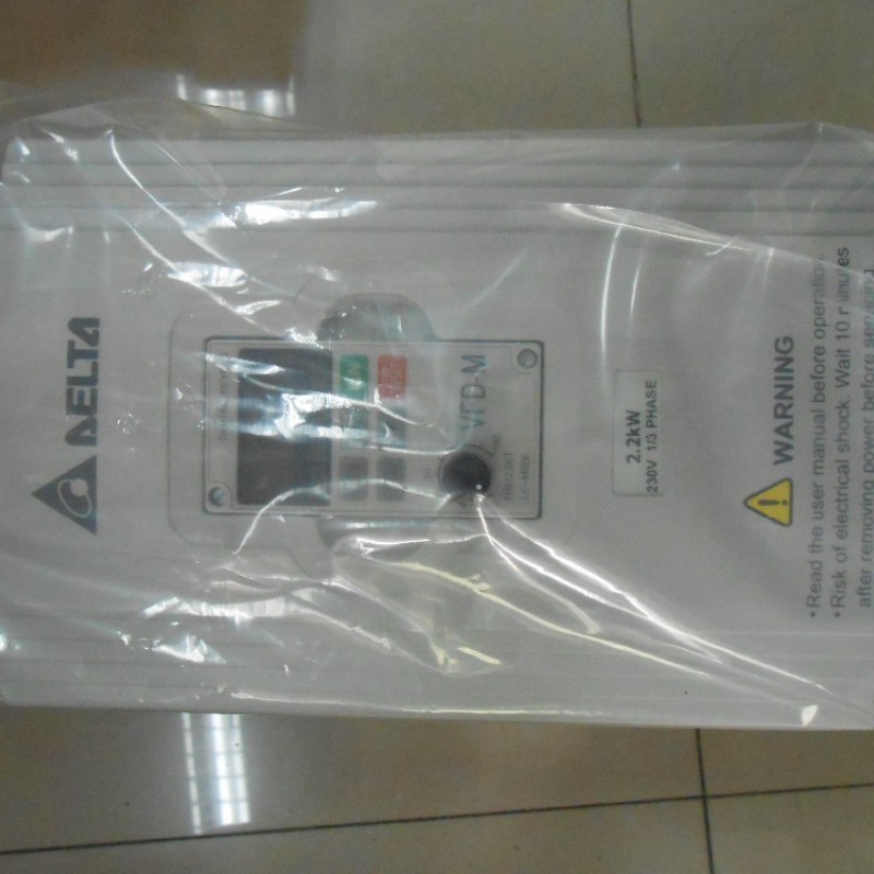 Delta Inverter VFD drive VFD022M21A 1Phase 220V 2.2KW 3HP 0.1~400Hz Milling &Woodworking machine