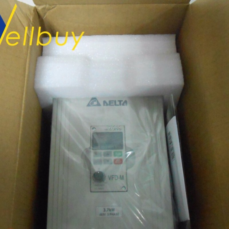 Delta Inverter VFD drive VFD037M43A 3Phase 380V 3.7KW 5HP 0.1~400Hz Milling &Woodworking machine