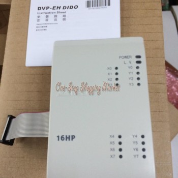 Delta PLC EH2 series Digital Extension module DVP16HP11T 8-point 8DI/8DO (NPN transistor) DC power New