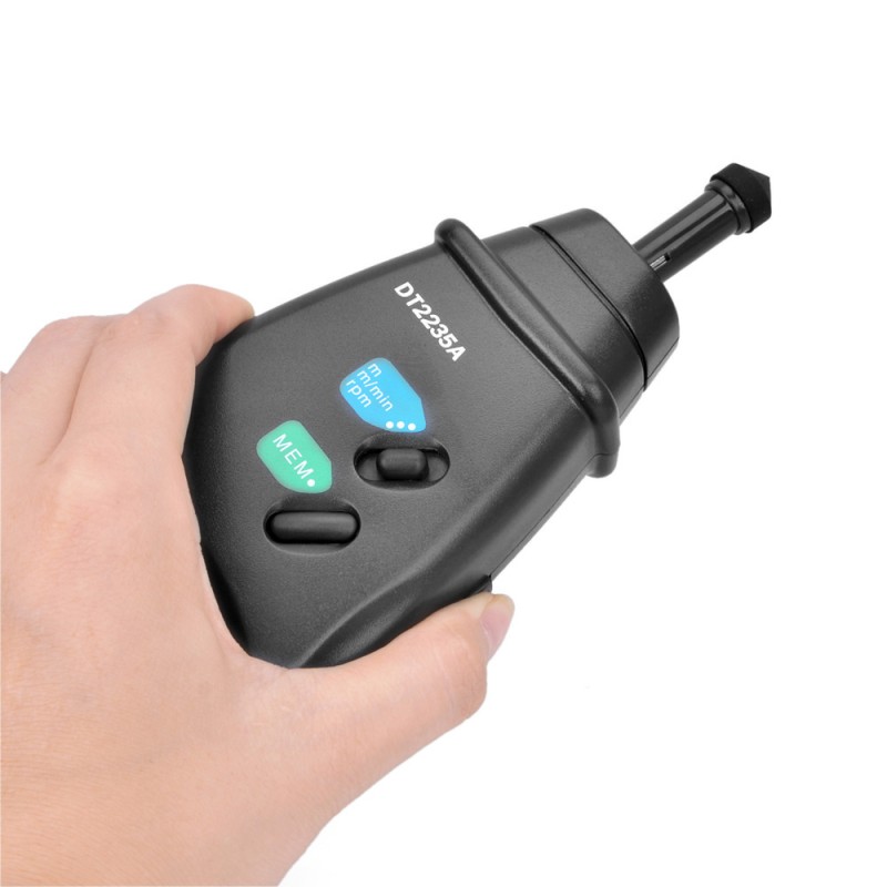 Digital Contact Tachometer RPM Meter Surface Speed Meter DT2235A