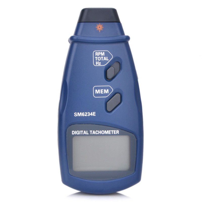 Digital Laser Photo Tachometer RPM Meter Non-Contact Motor Speed Gauge SM6234E
