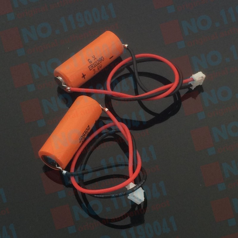 ER10/28 3.6V Lithium battery for MAXELL PLC without plug