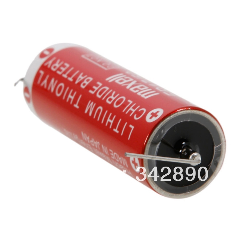 ER17/50 Lithium battery for MAXELL PLC without plug 3.6V