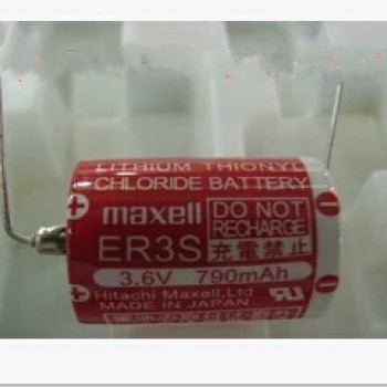 ER3(1/2AA) Lithium battery for MAXELL PLC without plug 3.6V