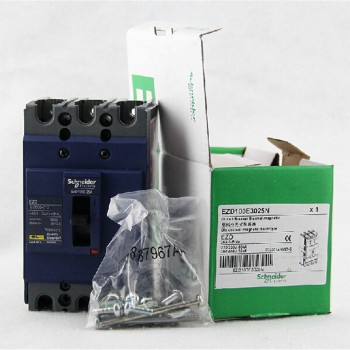 EZD100E 3P 25A EZD100E3025N Plastic Breaker New