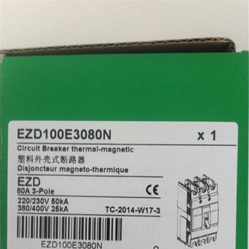 EZD100E 3P 80A EZD100E3080N Plastic Breaker New