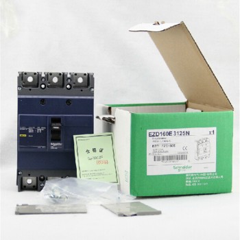 EZD160E 3P 125A EZD160E3125N Plastic Breaker New
