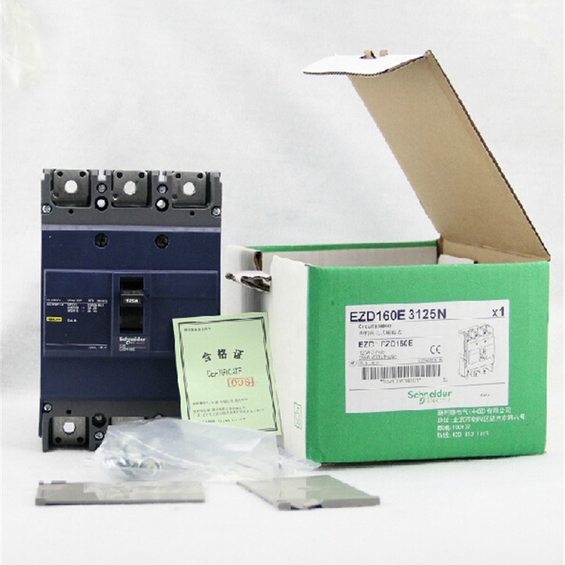 EZD160E 3P 125A EZD160E3125N Plastic Breaker New