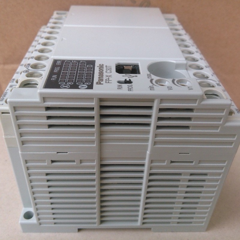 FP-X C30T AFPX-C30T Panasonic PLC AC100-240V 16 DC input points 16 NPN output points FP-X Control Unit Original New
