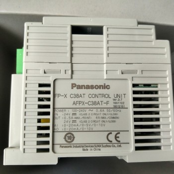 FP-X C38AT AFPX-C38AT Panasonic PLC AC100-240V 16 DC input points 16 NPN output points FP-X Control Unit Original New