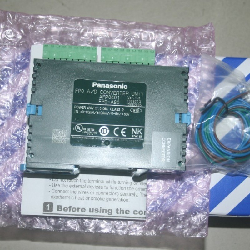 FP0-A80 AFP0401 Panasonic PLC 8 channels input  FP0 AD Converter Unit Original New