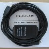FX-USB-AW USB interface PLC programming cable for Mitsubishi FX3U series programmer with communication indicator light R